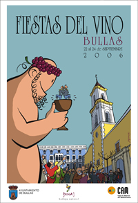 Fiestas del Vino en Bullas. Clic para ver galería de carteles