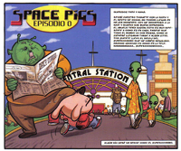 Space pigs. Clic para ver a mayor tamaño