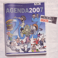 Agenda 2007 de ABC. Clic para ver anuncio a mayor tamaño