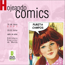 Portada de Purita Campos. Diseño: A2 Comunicación