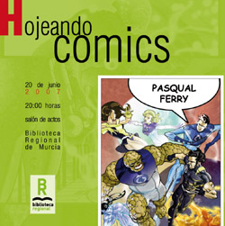 Portada folleto Pasqual Ferry. Diseño: A2 Comunicación. [Clic para ver a mayor tamaño]