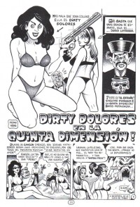 "Dirty Dolores en la Quinta Dimensión" (El Tío Saín). Clic para ver a mayor tamaño